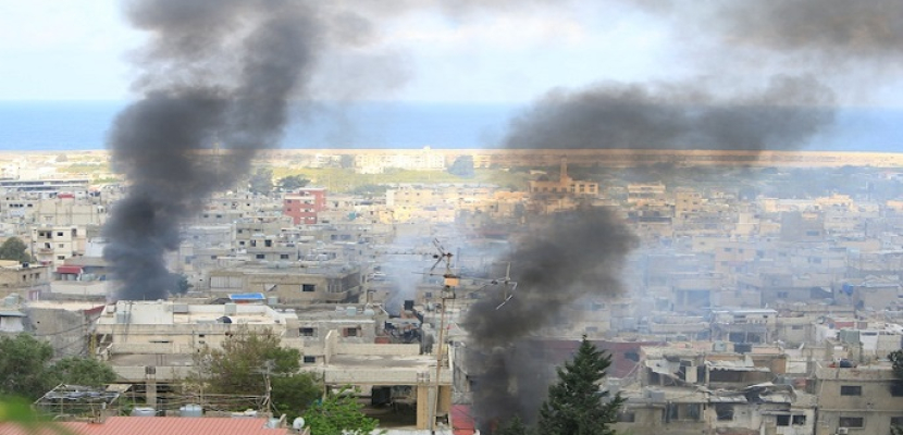وكالة الأنباء اللبنانية: 6 قتلى و30 مصابا في اشتباكات مخيم عين الحلوة