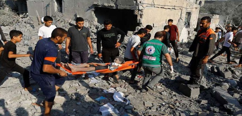 تواصل الغارات الإسرائيلية على غزة.. و60 شهيدا و110 مصابين بالقطاع خلال آخر 24 ساعة