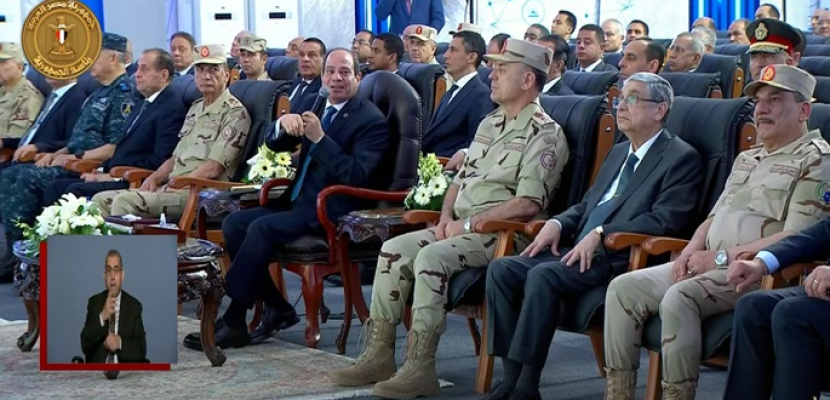 بالفيديو.. الرئيس السيسي : نجهز لانطلاقة حقيقية في مجال نقل البيانات تحفظ لمصر مكانتها في عالم يتقدم بشكل متسارع