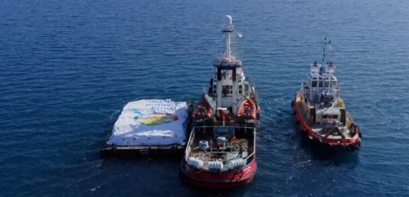 الاتحاد الأوروبي يطلق شحنة مساعدات جديدة من قبرص إلى غزة عبر الممر البحري