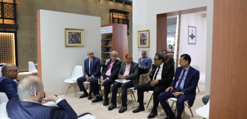 جناح مصر بمعرض أبوظبي للكتاب يناقش العلاقات الثقافية التاريخية مع الإمارات