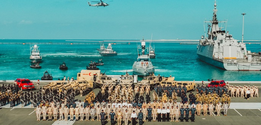 بالصور.. المتحدث العسكري: ختام فعاليات التدريب البحرى المشترك ( الموج الأحمر-7 ) بالمملكة العربية السعودية