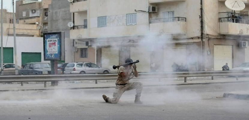 إعلان العصيان المدني في بنغازي على خلفية الاشتباكات المسلحة