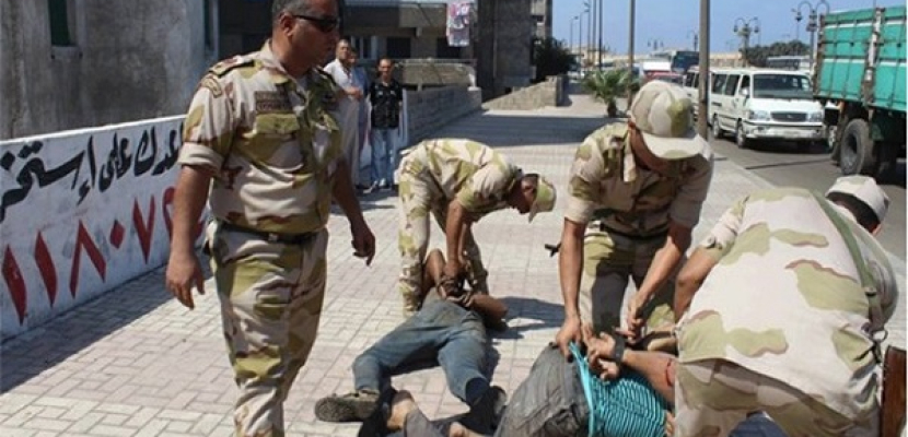 ضبط 5 عناصر من الجماعات المسلحة في سيناء