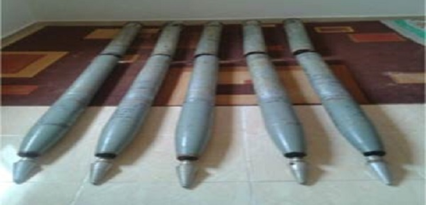 المتحدث العسكرى: أهالى الضبعة يسلمون 5 صواريخ جراد للمنطقة الغربية
