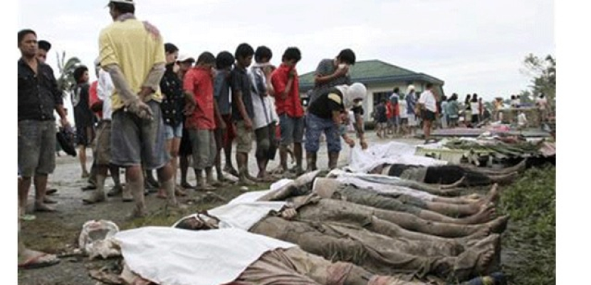 ارتفاع حصيلة ضحايا اعصار ” هايان ” لاكثر من 4 الاف قتيل