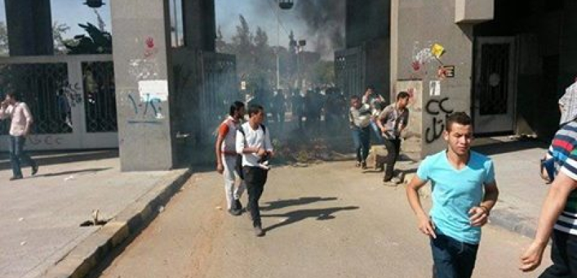 اشتباكات بين الأمن وطلاب «الإخوان» بجامعة الأزهر.. وبدء الإمتحانات بمعظم الكليات