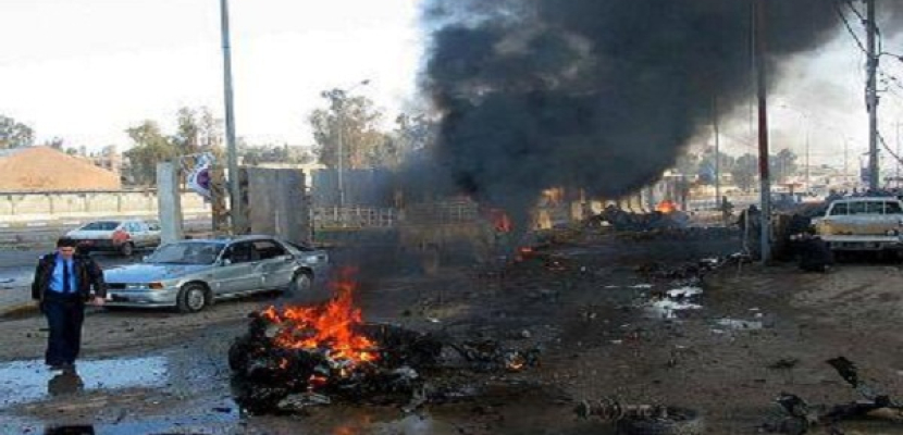 مقتل 3 من مقاتلي العشائر المؤيدين للحكومة بتفجير انتحاري بالعراق