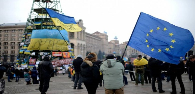 محتجون ينهون احتلال مبنى بلدية كييف