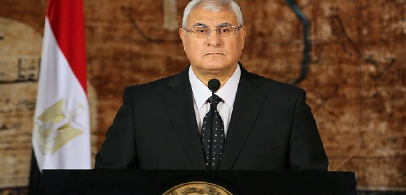 الرئيس منصور يصدر قرارا بقانون بتعديل”مباشرة الحقوق السياسية”