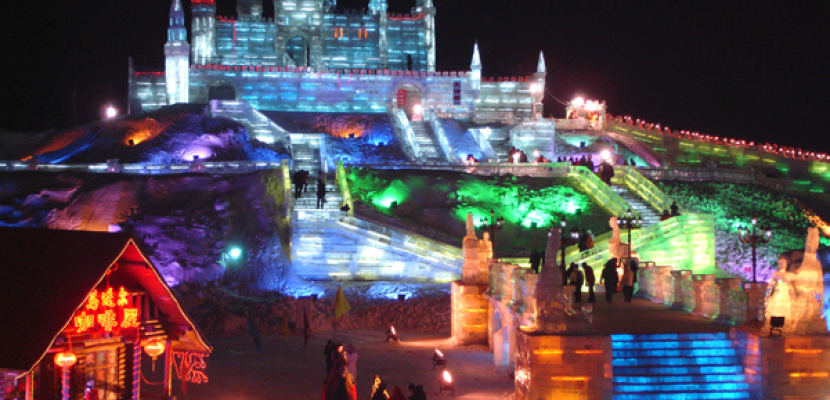 مهرجان هاربين السنوى للثلوج في الصين يستقبل أكثر من مليون زائر