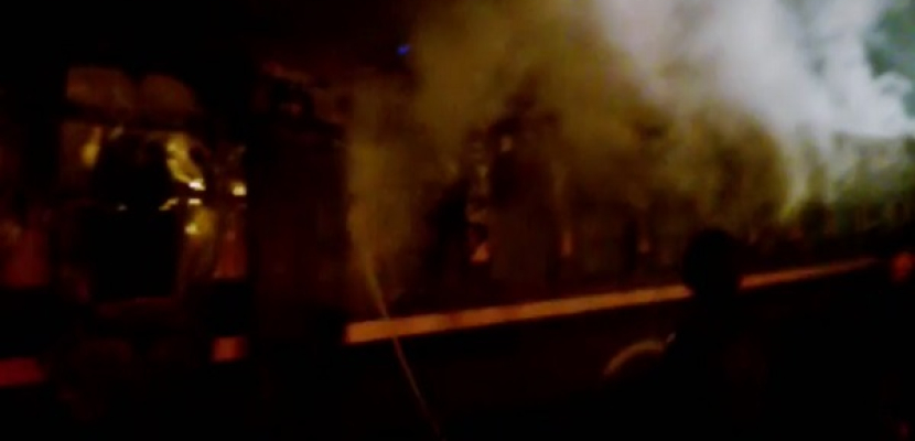 مدير أمن المنوفية ينفي قيام الاخوان بإشعال النيران في قطار طنطا