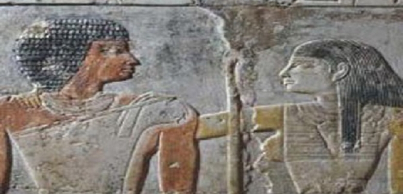 اكتشاف اقدم لوحة تجسد قصة حب بين زوجين بمقبرة فرعونية