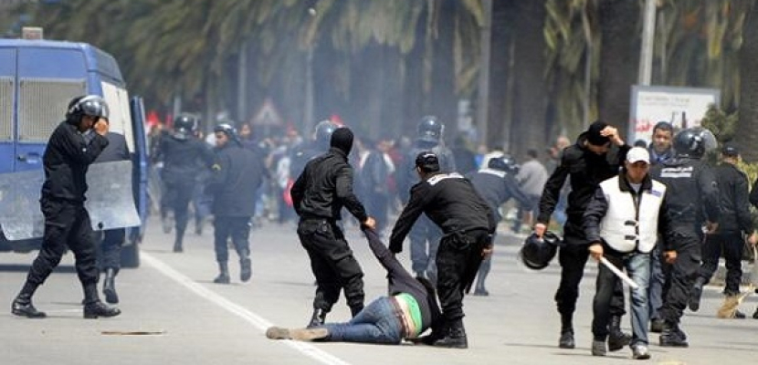 اشتباكات بين قوات الأمن التونسية ومحتجين