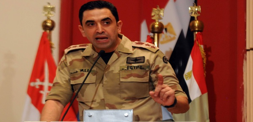 المتحدث العسكرى: القبض على 19 من العناصر الإرهابية بشمال سيناء