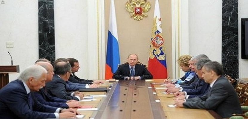 بوتين يبحث ومجلس الأمن الروسي الأوضاع في سوريا وأوكرانيا