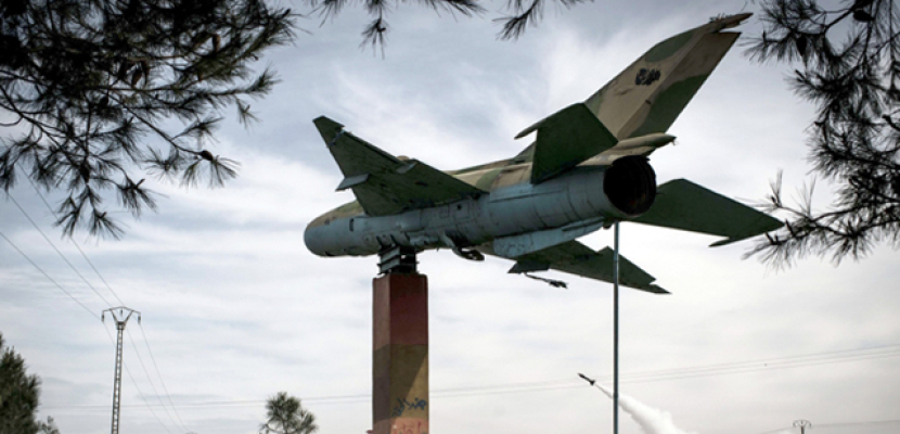 الطيران الحربى السورى يغير على مزرعة لبنانية حدودية