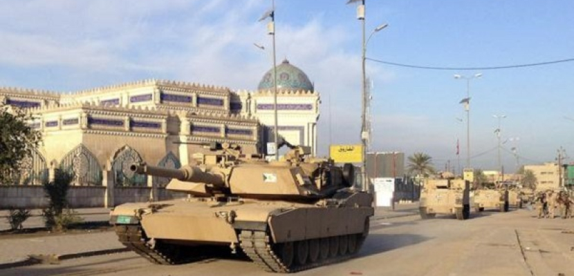 الجيش العراقي يقصف الفلوجة تمهيدا لإقتحامها