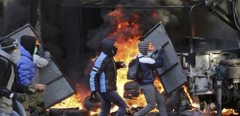 مقتل تسعة أشخاص في اشتباكات في كييف
