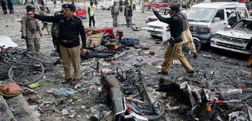مقتل 11 شرطيًا وإصابة 42 في انفجار بمدينة كراتشي الباكستانية
