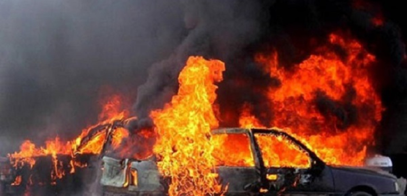 انفجار سيارة شرطة بحي العرب ببورسعيد دون إصابات