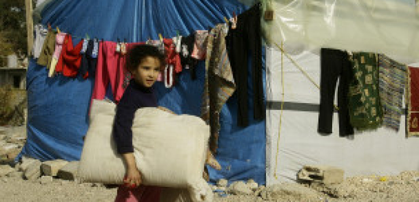 تفشي مرض التيفوئيد في مخيم اليرموك