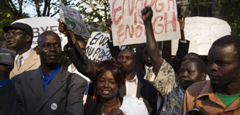 احتجاجات بمدينة الأبيض لطرد ميليشيات “الجنجويد” بوسط السودان