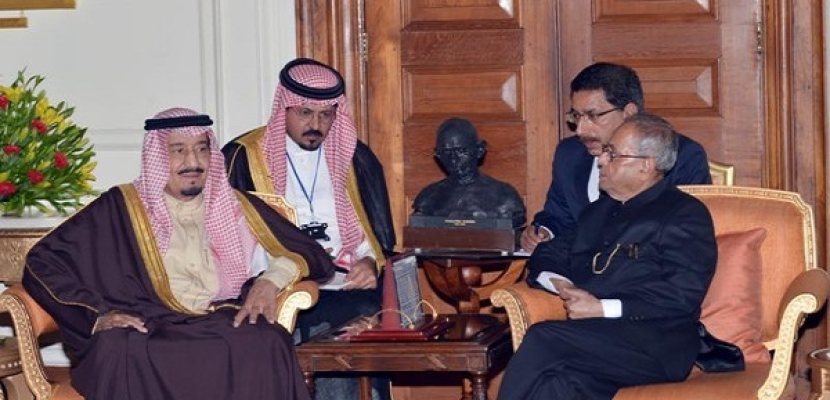 ولي العهد السعودي يستعرض مع رئيس الهند العلاقات الثنائية
