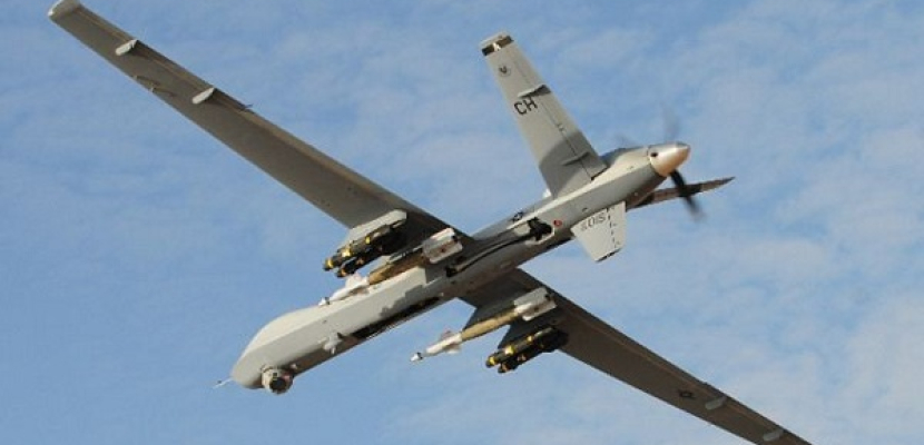 سقوط طائرة أمريكية بدون طيار بوسط اليمن