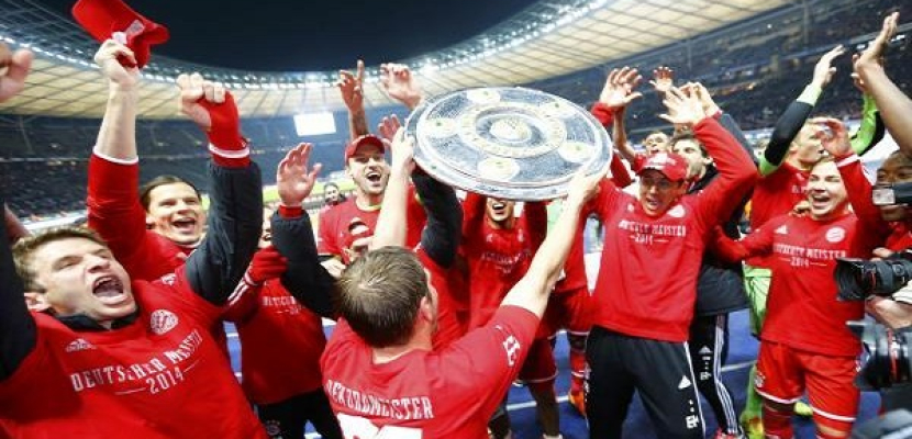 بايرن ميونيخ يحسم لقب الدوري الألماني