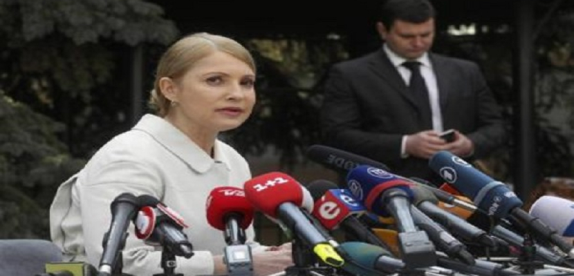 تيموشينكو تعلن خوض انتخابات الرئاسة الأوكرانية