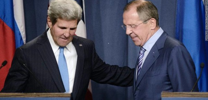 لافروف وكيري يؤكدان ضرورة تعزيز عمل نظام وقف الأعمال القتالية بسوريا