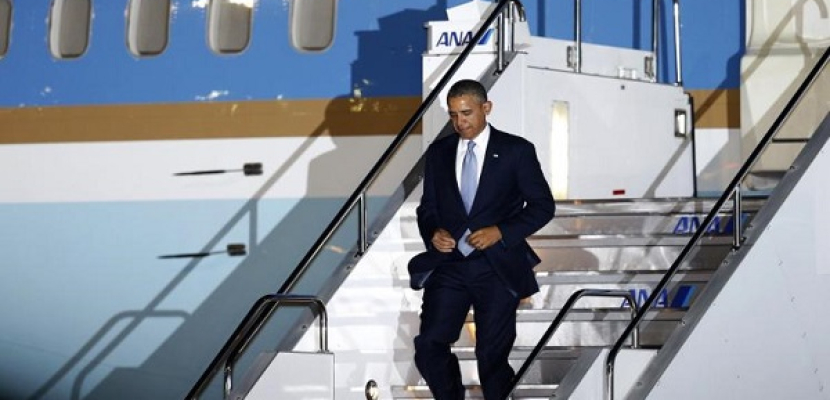 أوباما يصل إلى ماليزيا في أول زيارة منذ عام 1966