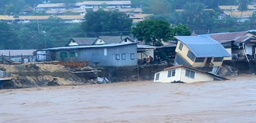 12 قتيلاً وعشرات المفقودين في فيضانات بجزر «سولومون»
