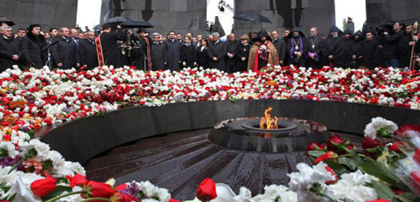 الأرمن يحيون ذكرى الإبادة ويطالبون تركيا بإعلان اعترافها و”ندمها”