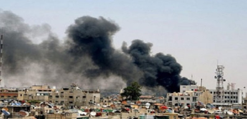 الطيران الحربي السوري يشن غارات على مناطق عدة بريفي دمشق