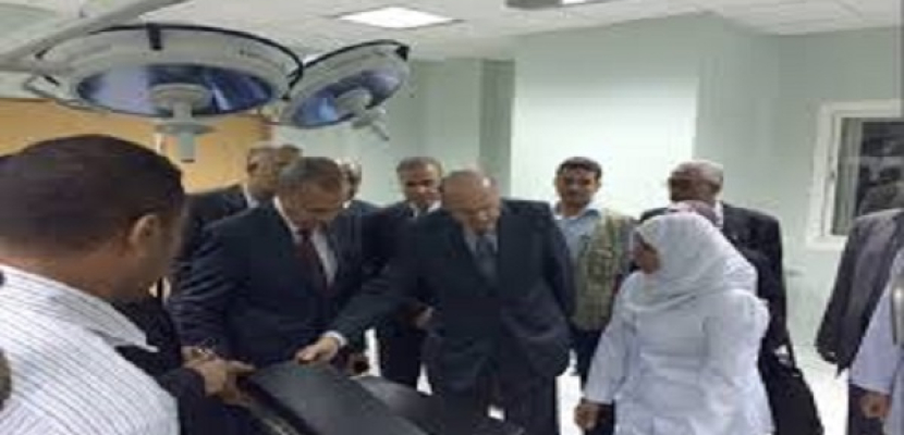 وزير الصحة يفتتح مستشفى قفط بمحافظة قنا بعد انفجار قنبلة