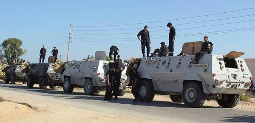 عمليات عسكرية موسعة بشمال سيناء ردًا على استشهاد جنود الأمن المركزي