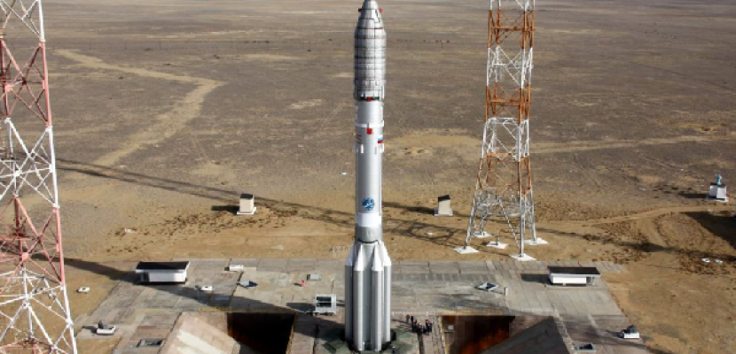 إطلاق صاروخ روسي يحمل أقمارا اصطناعية أوروبية إلى الفضاء