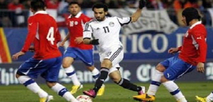 منتخب مصر يخسر أمام تشيلي بثلاثة أهداف لهدفين وديا