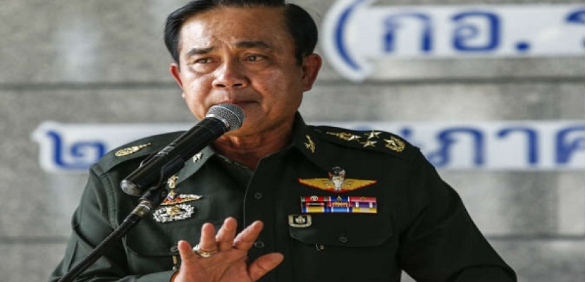 قائد الجيش في تايلاند يقول ان ملك البلاد وافق على رئاسته للمجلس العسكري الحاكم