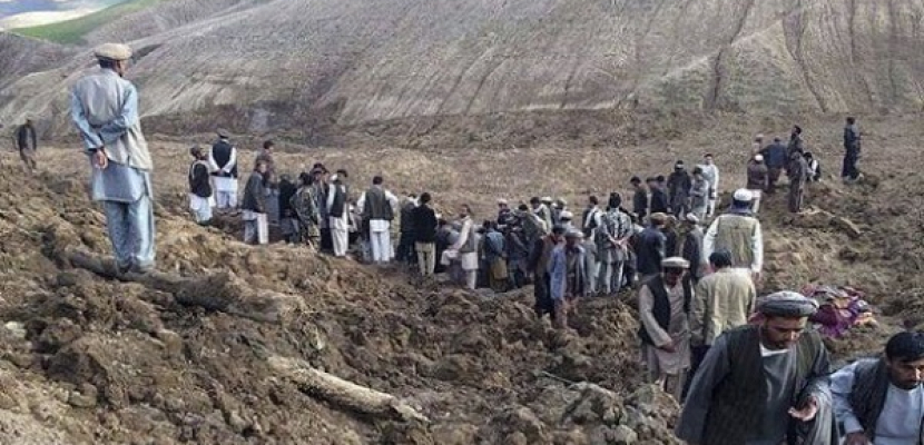عمليات الاغاثة والبحث متواصلة بعد انزلاقات تربة في افغانستان