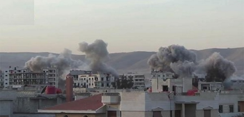 25 قتيلا على الأقل في غارات لسلاح الجو السوري قرب دمشق