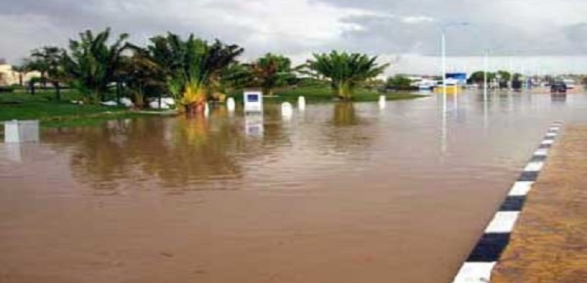 اغلاق محطة الكريمات بالبحر الاحمر بسبب السيول