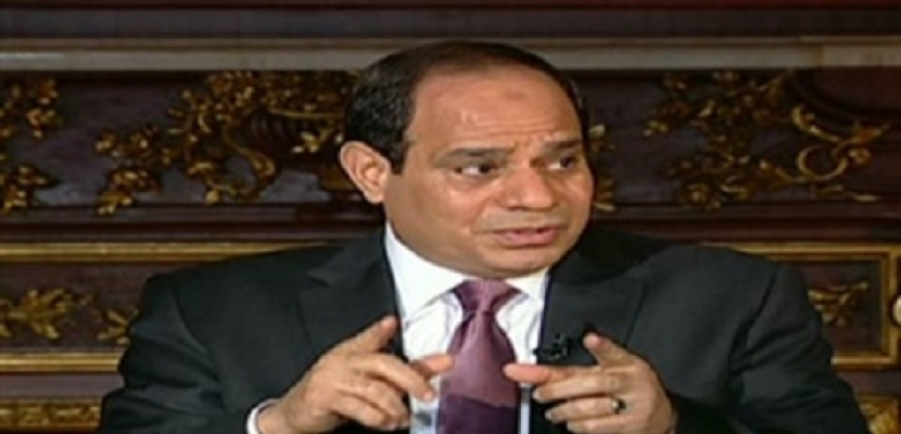 السيسي يوجه وزير الداخلية بضرورة التصدي للتحرش