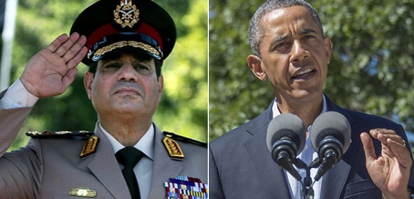 أوباما: أتطلع للعمل مع الرئيس المنتخب عبدالفتاح السيسي