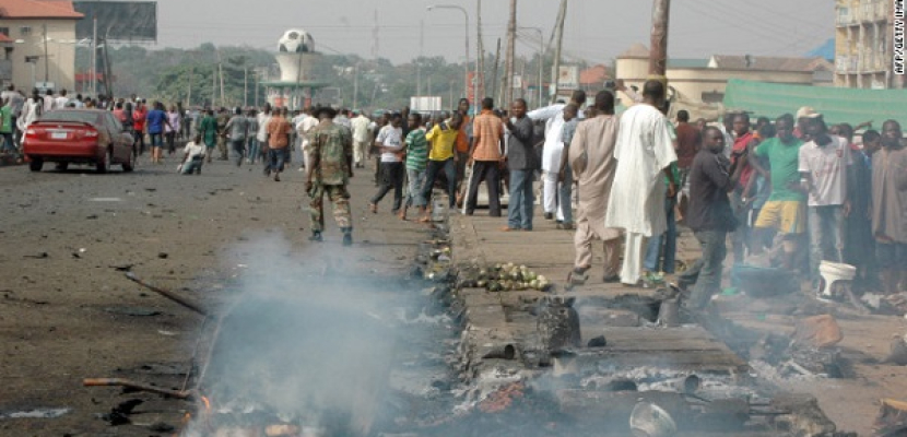 اكثر من 40 قتيلا في انفجار خلال مباراة لكرة القدم في نيجيريا