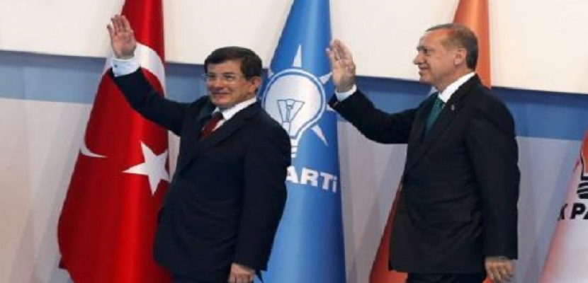 أردوغان يعين داود أوغلو قائما بأعمال رئيس الوزراء