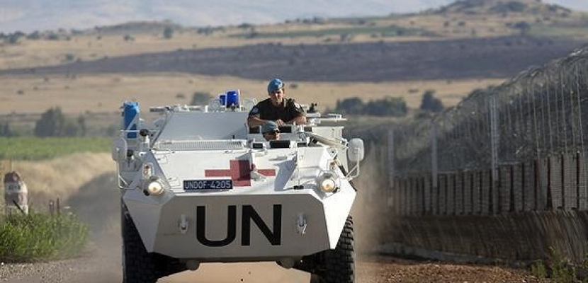 الأمم المتحدة: متشددون يحتجزون 43 ويحاصرون 81 من جنود حفظ السلام بالجولان