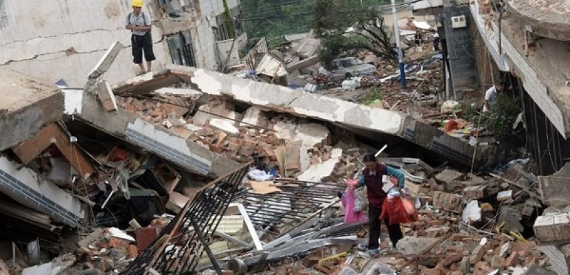 ارتفاع حصيلة ضحايا زلزال الصين إلى 600 قتيلا